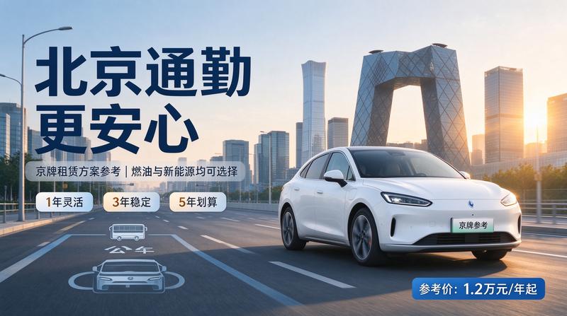 京牌租赁流程图解